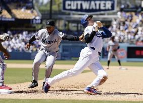 Baseball: Marlins vs. Dodgers