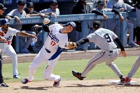 Baseball: Marlins vs. Dodgers