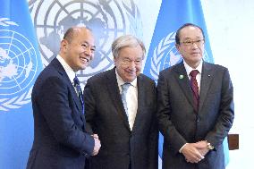 Hiroshima, Nagasaki mayors in New York