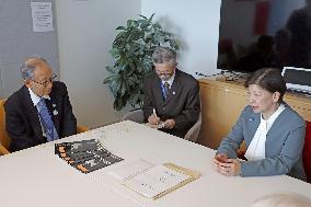 Hidankyo secretary general in New York