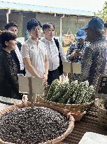 Japanese farm minister Suzuki in Bangladesh