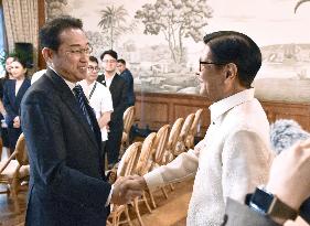 Ex-Japan PM Kishida in Manila