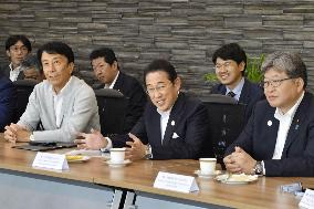Ex-Japan PM Kishida in Philippines