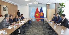 Hidankyo senior official in New York