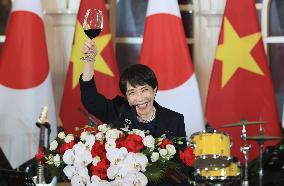 Japan PM Takaichi in Hanoi
