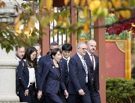Japan PM Takaichi in Canberra