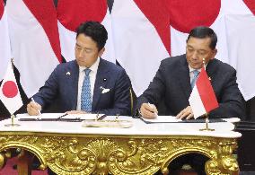 Japan-Indonesia defense talks