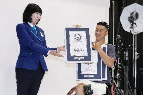 Wheelchair Tennis: Oda awarded 4 additional Guinness records