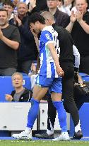 Football: Brighton winger Kaoru Mitoma