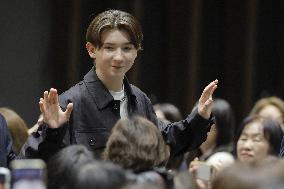 Figure skater Nakata at talk event