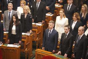 Magyar sworn in as Hungary's prime minister