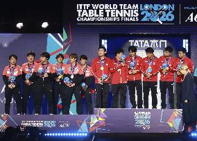 Table tennis: Team worlds
