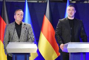 Ukraine-Germany defense talks in Kyiv