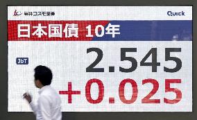 Key bond yield hits 27-year high
