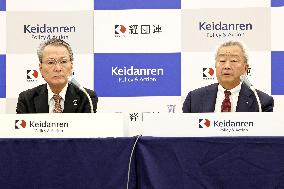 Keidanren Press Conference on the Release of Its “Strategy for a Science and Technology-Driven Nation” Proposal