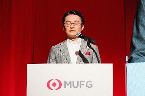 Mitsubishi UFJ Financial Group (MUFG) Holds Press Conference on Partnership with Google