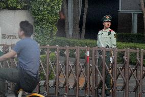 Tightened security in Beijing