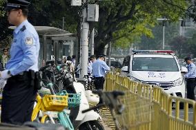 Tightened security in Beijing