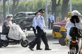 Tightened security in Beijing