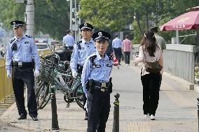Tightened security in Beijing