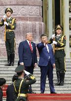 U.S. President Trump in Beijing
