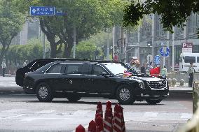 U.S. President Trump in Beijing