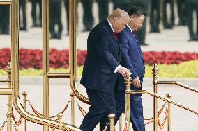U.S. President Trump in Beijing