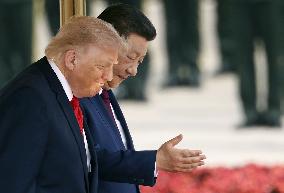U.S. President Trump in Beijing