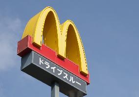 McDonald's signboard and logo