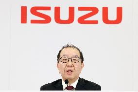 Isuzu Motors Press Conference on Financial Results for the Fiscal Year Ending March 2026