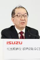 Isuzu Motors Press Conference on Financial Results for the Fiscal Year Ending March 2026