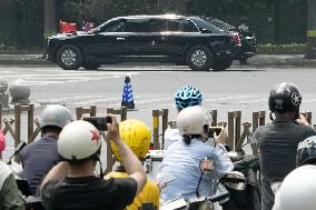 U.S. President Trump in Beijing