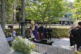 Victims' kin commemorate 1991 train accident in western Japan