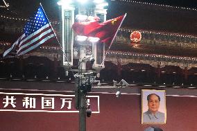 U.S. President Trump in Beijing