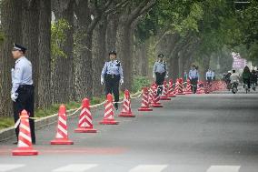Tightened security in Beijing