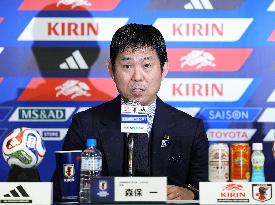 Football: Moriyasu announces World Cup squad