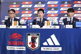 Football: Moriyasu announces World Cup squad