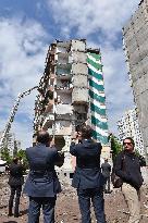 Massive Russian attacks on Kyiv