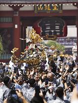 Sanja festival in Tokyo's Asakusa