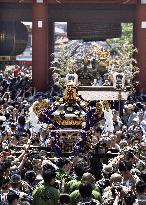 Sanja festival in Tokyo's Asakusa