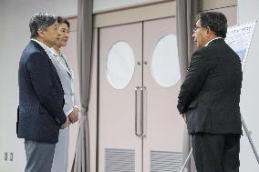 Japan emperor, empress visit Ehime