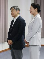 Japan emperor, empress visit Ehime