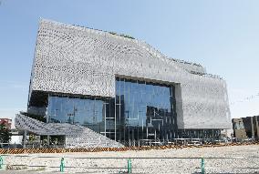 Exterior of the Kadoma City Library for Cultural Creation, KADOMADO