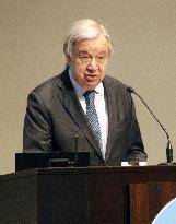 U.N. chief Guterres in Tokyo