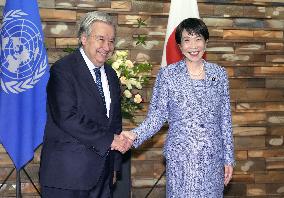 Takaichi-Guterres talks