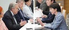 Takaichi-Guterres talks