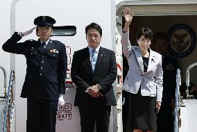 Japan PM Takaichi leaves for S. Korea