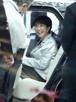 Japan PM Takaichi leaves for S. Korea