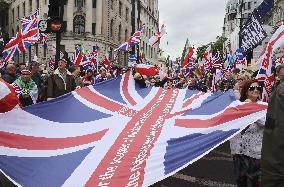 Britain far-right rally