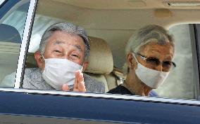 Ex-Emperor Akihito to stay at villa in Hayama